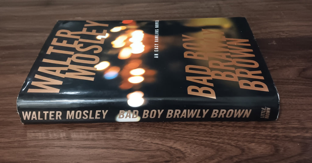 SIGNED Walter Mosley Bad Boy Brawly Brown 1st Edition 1st Printing HC DJ