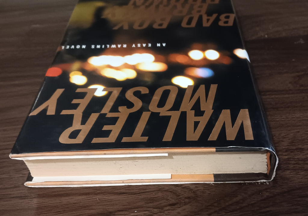 SIGNED Walter Mosley Bad Boy Brawly Brown 1st Edition 1st Printing HC DJ