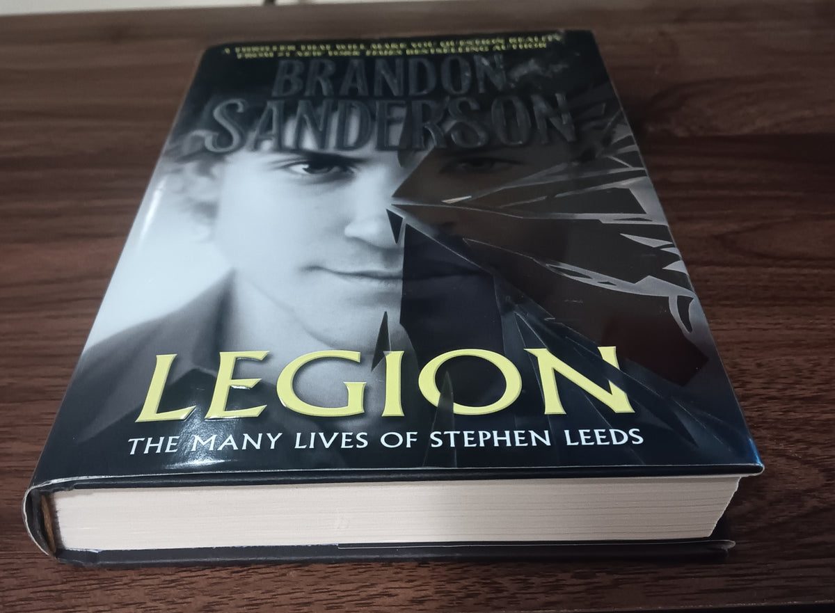 Brandon Sanderson Legion Many Lives Stephen Leeds 1st/1st HC DJ 2018