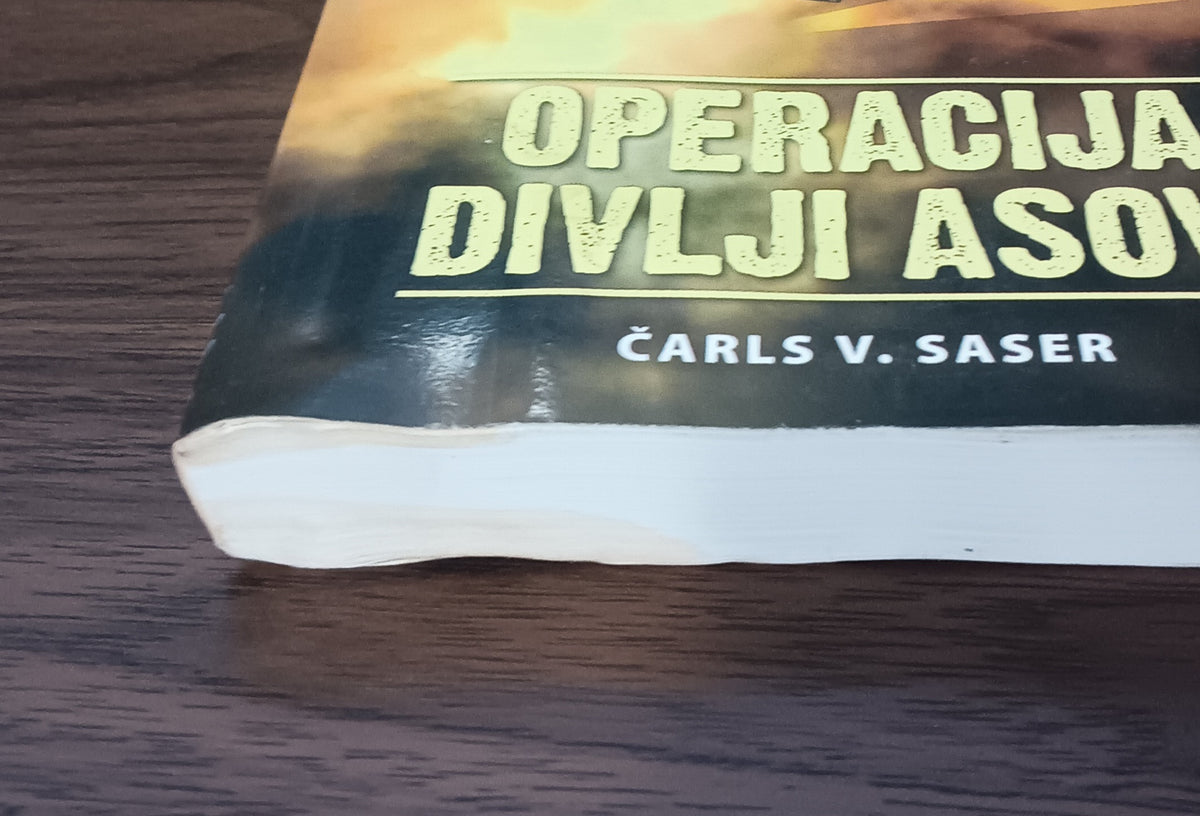 Odred Delta Operacija Divlji Asovi Sasser Serbian Paperback