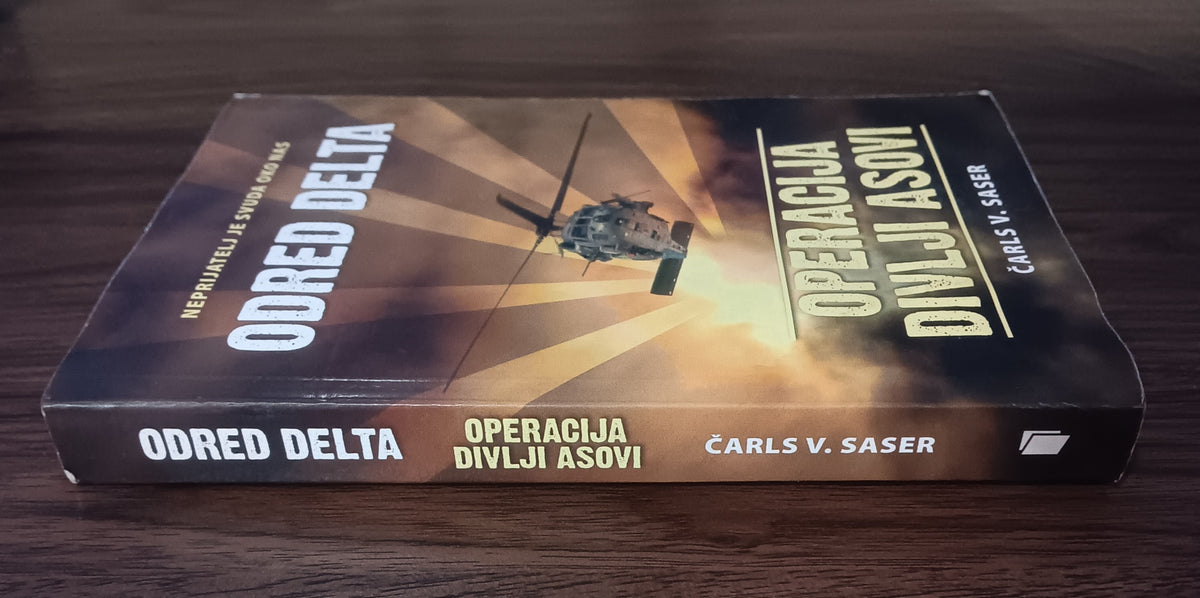 Odred Delta Operacija Divlji Asovi Sasser Serbian Paperback