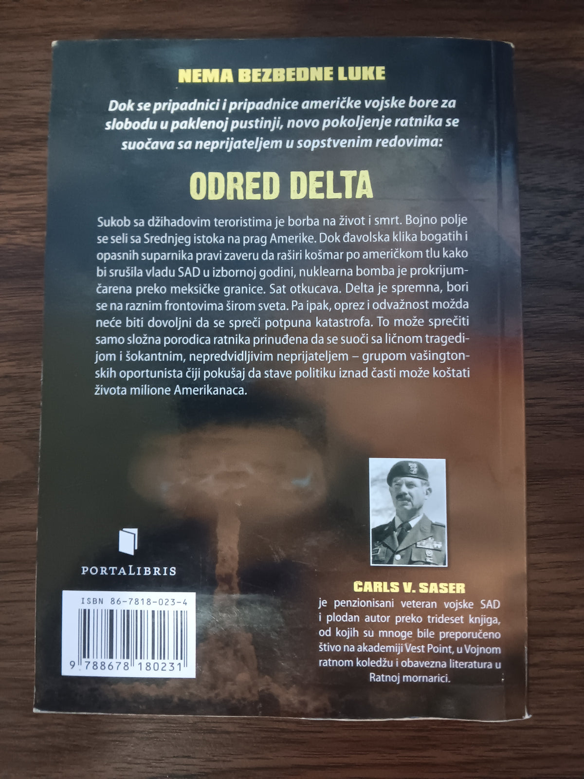 Odred Delta Operacija Divlji Asovi Sasser Serbian Paperback