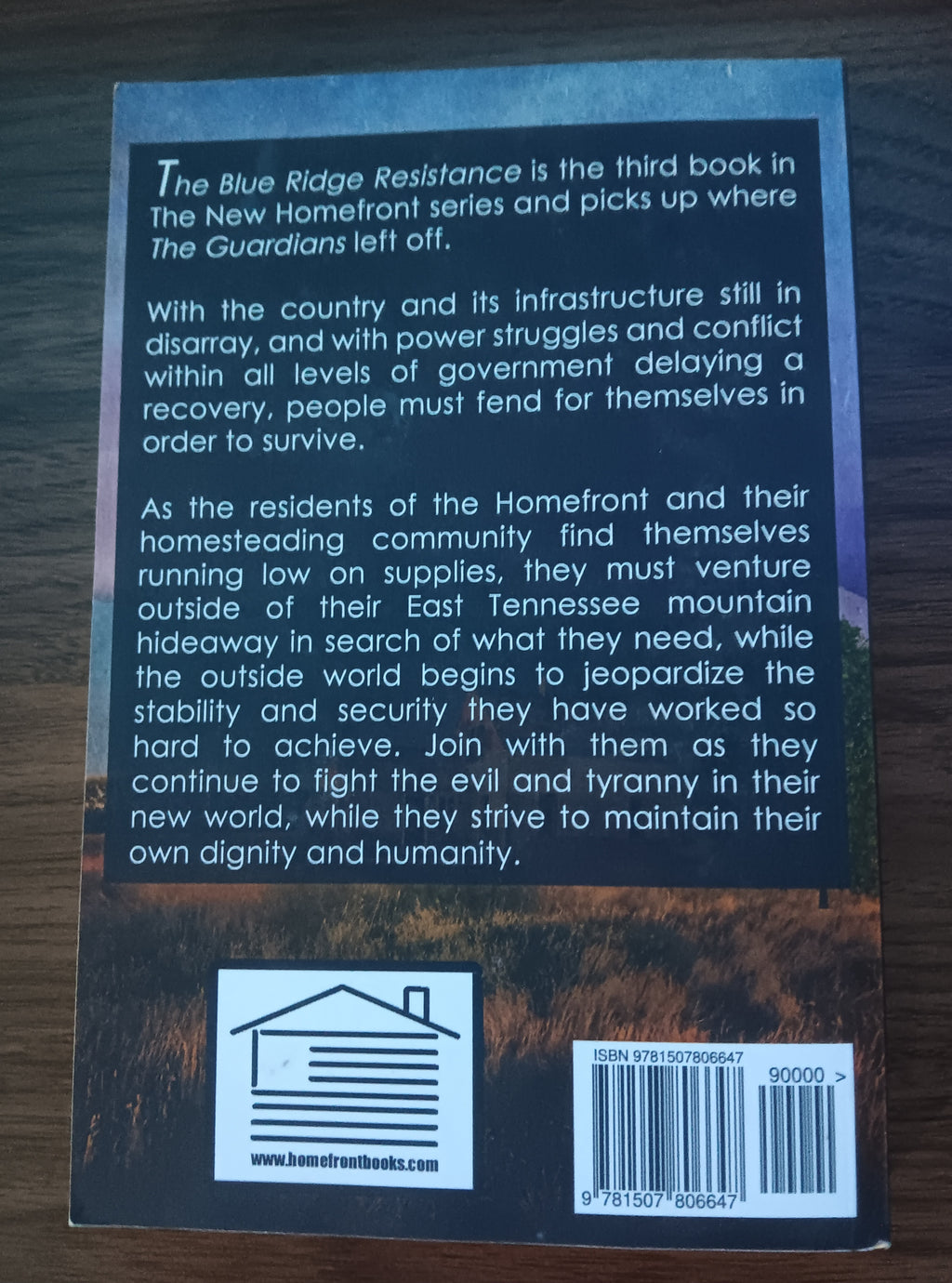 Blue Ridge Resistance Steven C. Bird New Homefront 3 Paperback