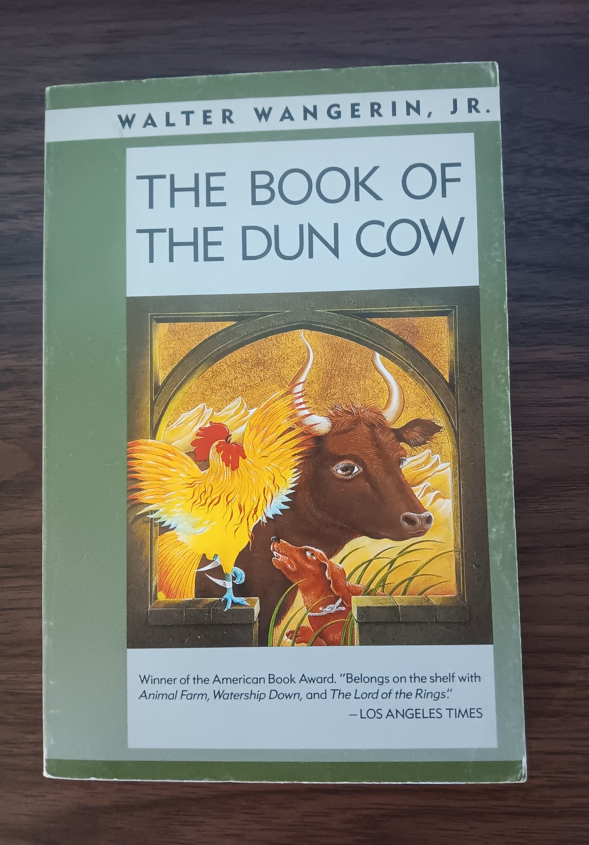 The Book of the Dun Cow Walter Wangerin Jr Paperback Fantasy