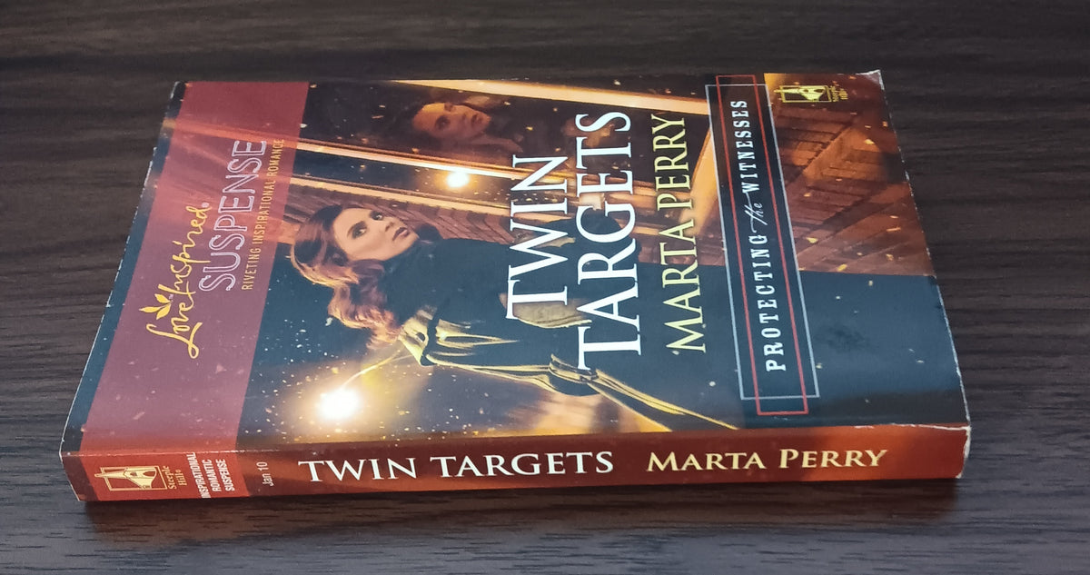 Twin Targets Marta Perry 2010 Paperback Love Inspired Suspense
