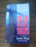 Dead Man's Thoughts Carolyn Wheat Signed Paperback 1995