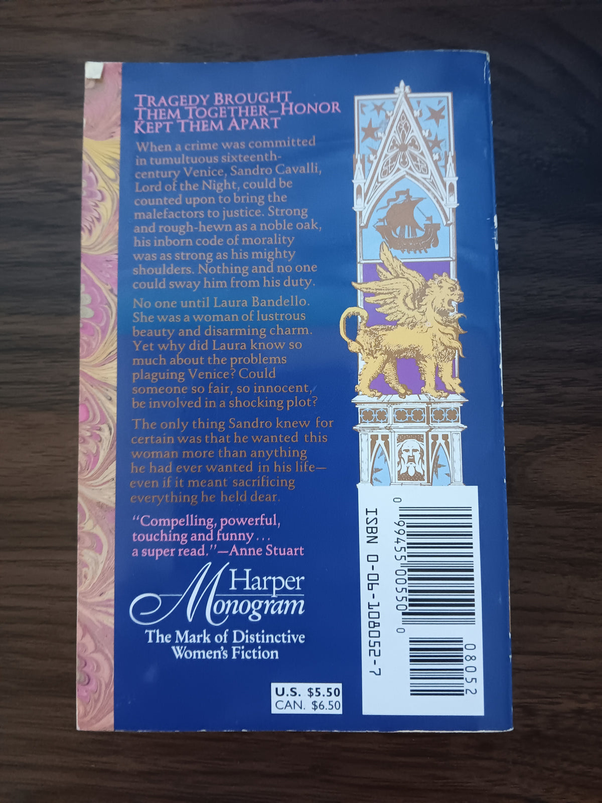 Lord of the Night Susan Wiggs SIGNED Inscribed 1993 First Edition Paperback