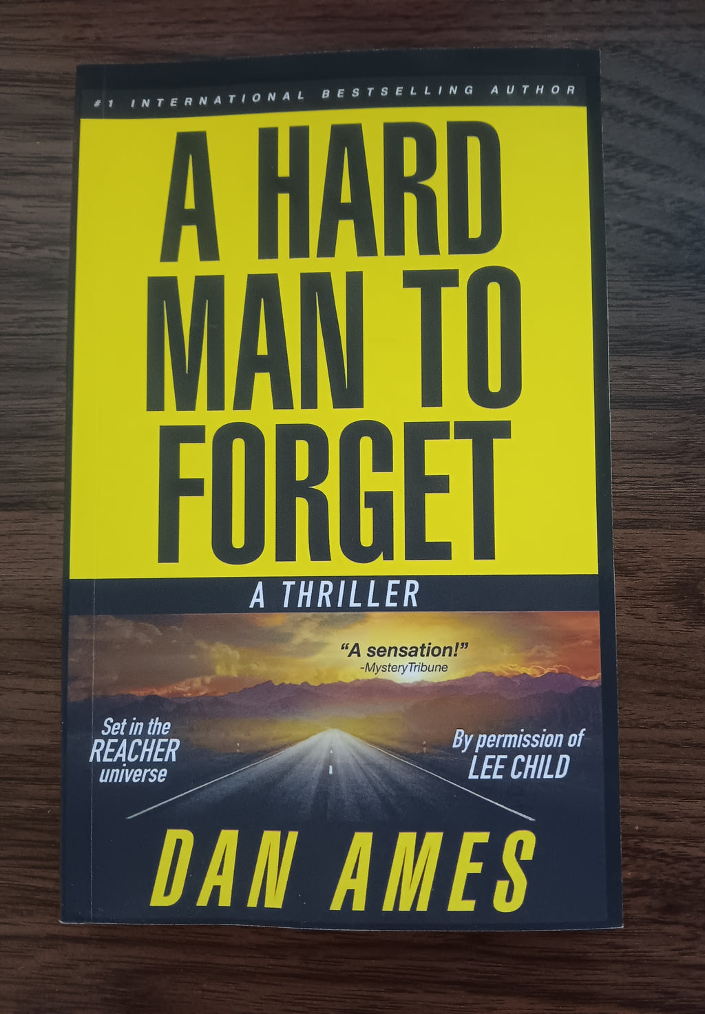A Hard Man to Forget Dan Ames Paperback 2017 The Jack Reacher Cases Book 1