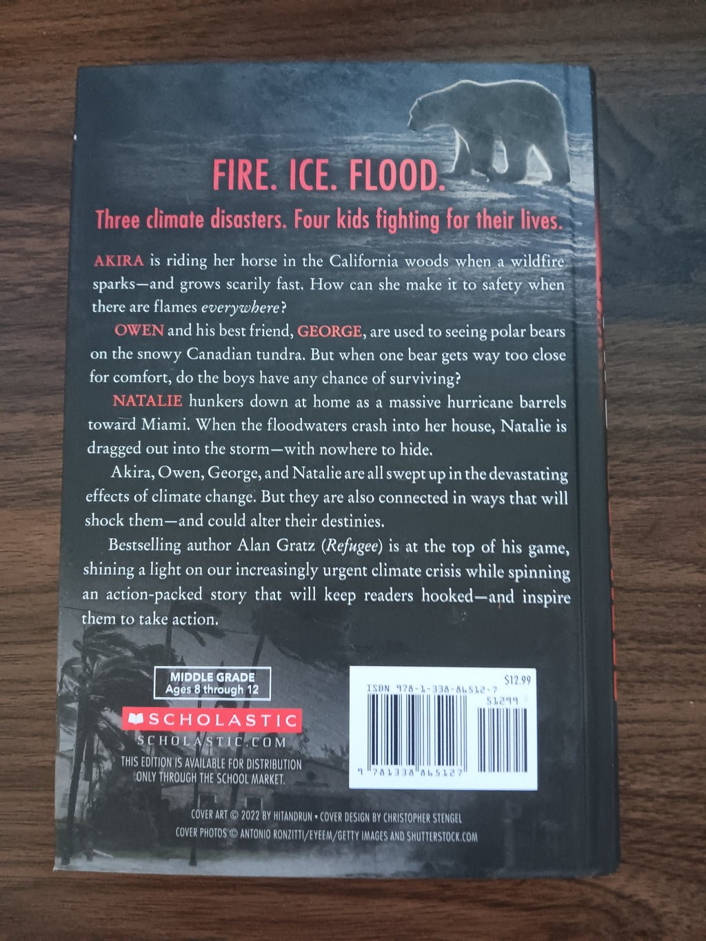 Two Degrees Alan Gratz Hardcover 2022 Scholastic School Market First Printing