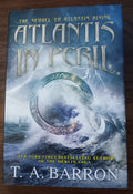 Atlantis in Peril T.A. Barron 2015 HC DJ 1st Edition 1st Printing Book 2
