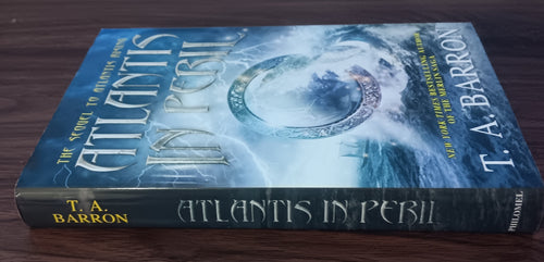 Atlantis in Peril T.A. Barron 2015 HC DJ 1st Edition 1st Printing Book 2