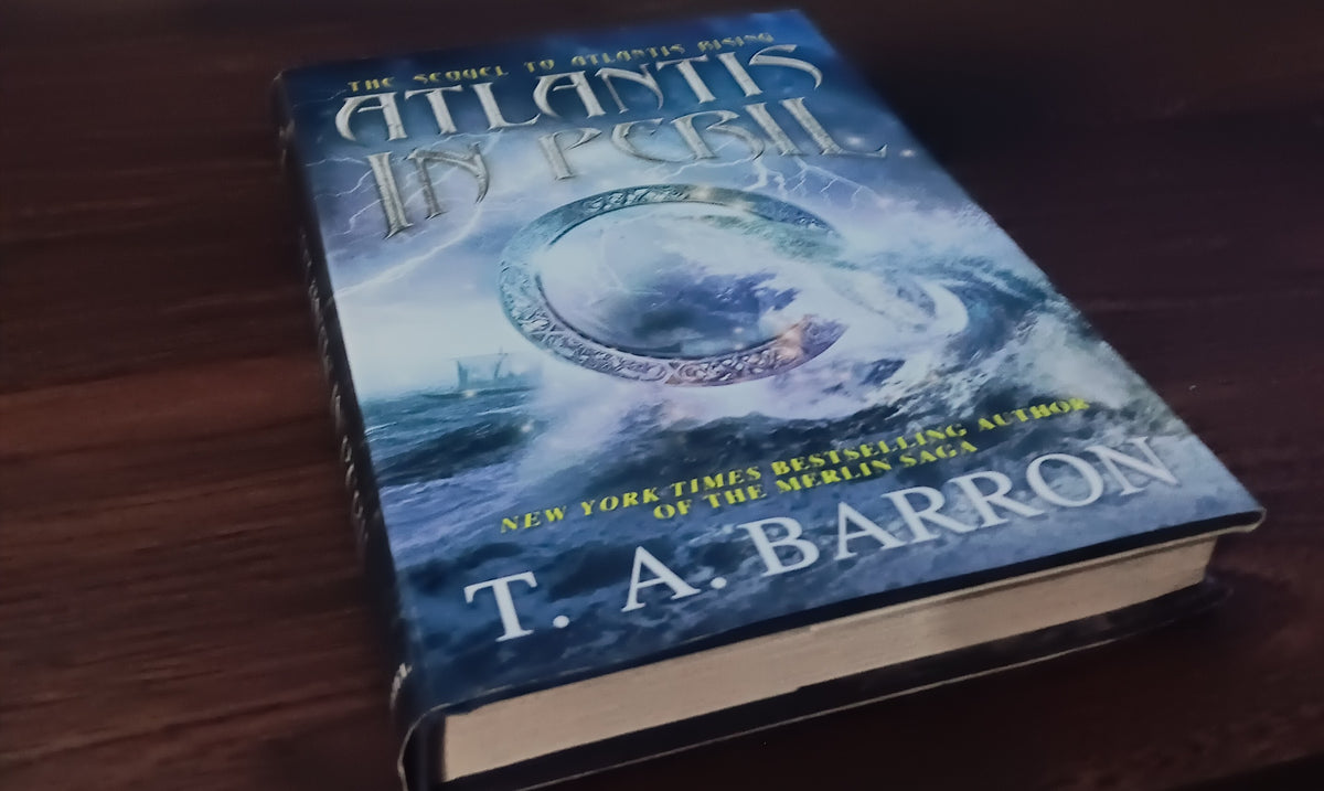 Atlantis in Peril T.A. Barron 2015 HC DJ 1st Edition 1st Printing Book 2