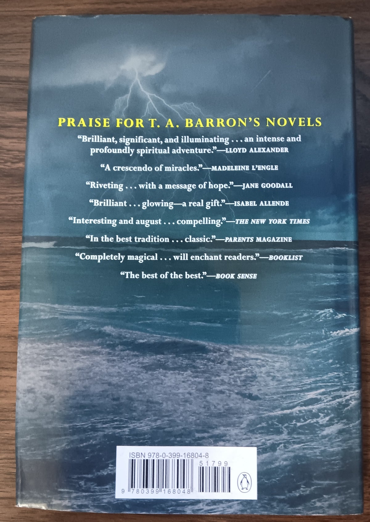 Atlantis in Peril T.A. Barron 2015 HC DJ 1st Edition 1st Printing Book 2