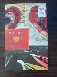 SIGNED Rival Hearts Tara Randel 2014 First Edition 1st Printing Christian Romance