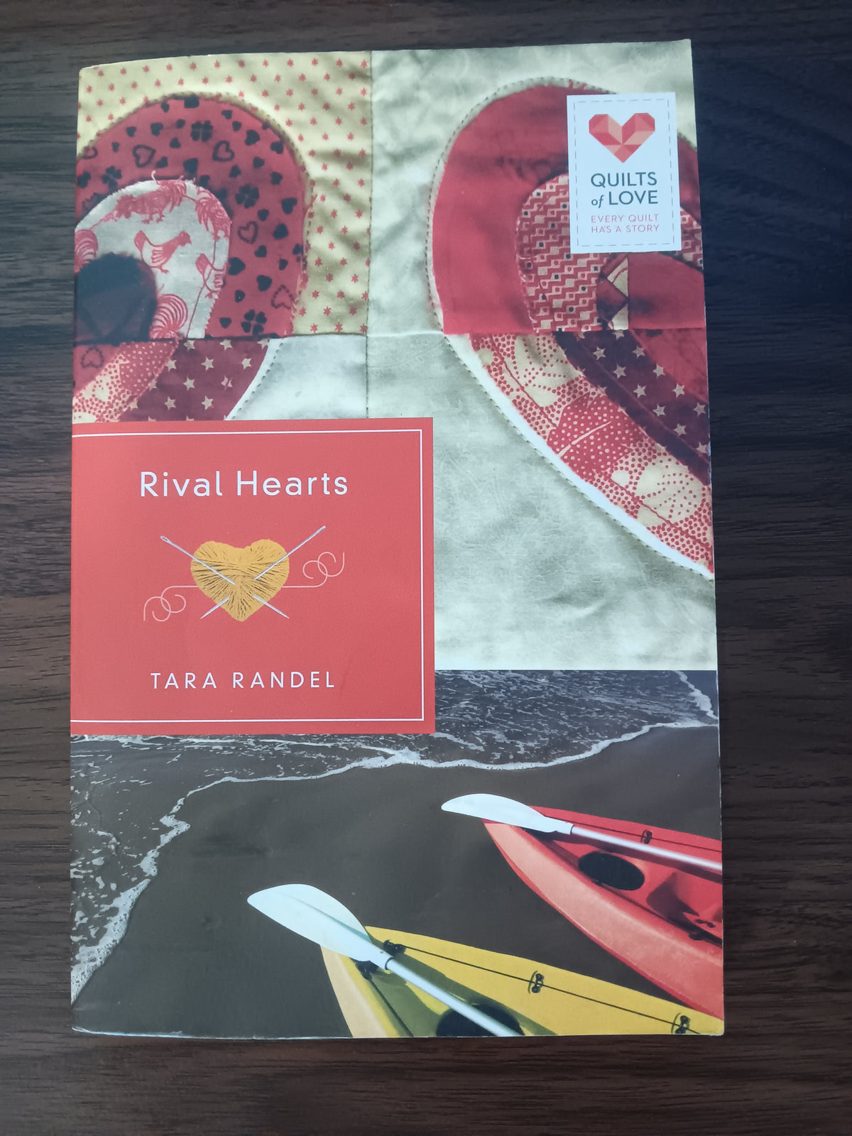 SIGNED Rival Hearts Tara Randel 2014 First Edition 1st Printing Christian Romance