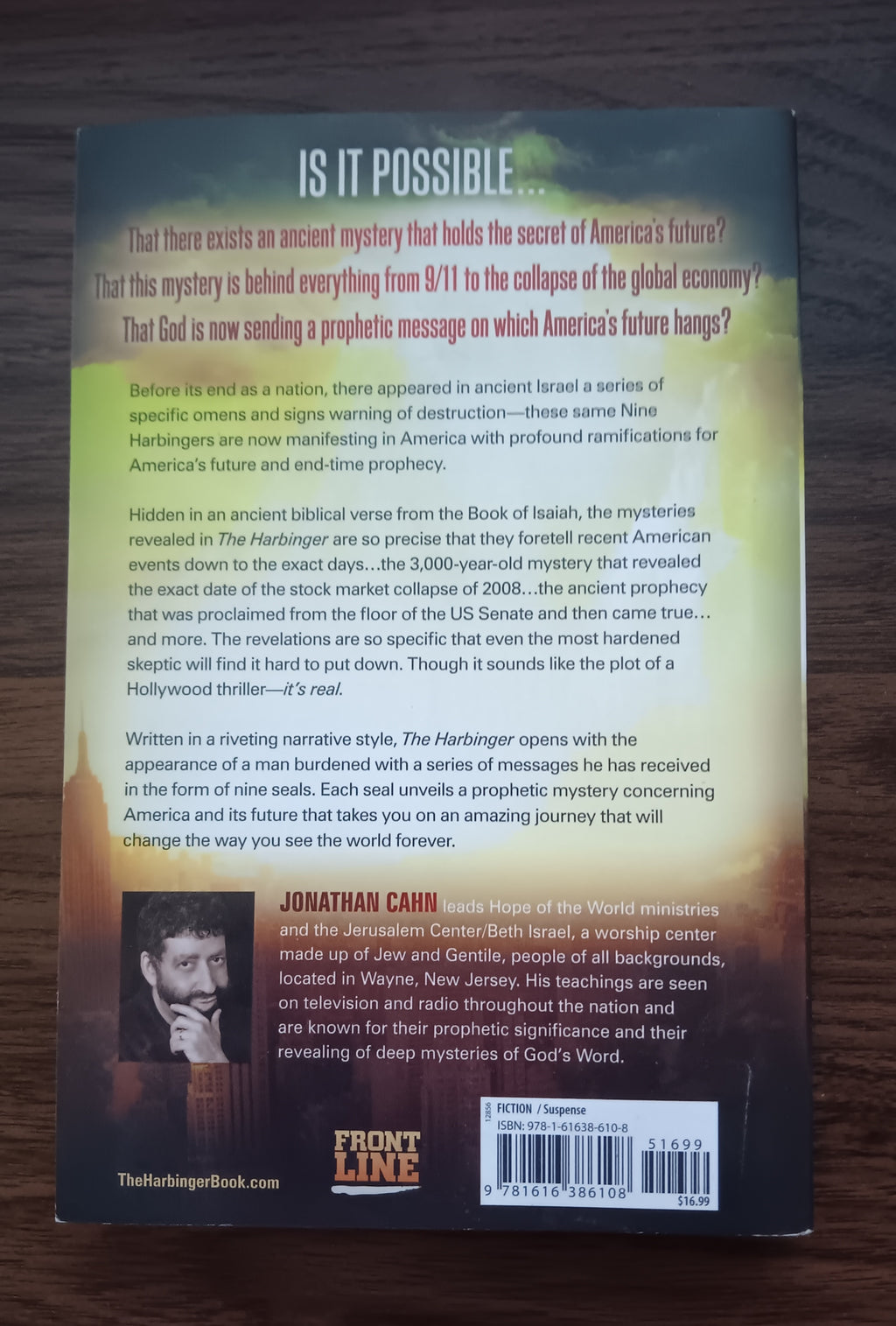 The Harbinger & The Harbinger II Book Lot Paperback Hardcover Jonathan Cahn