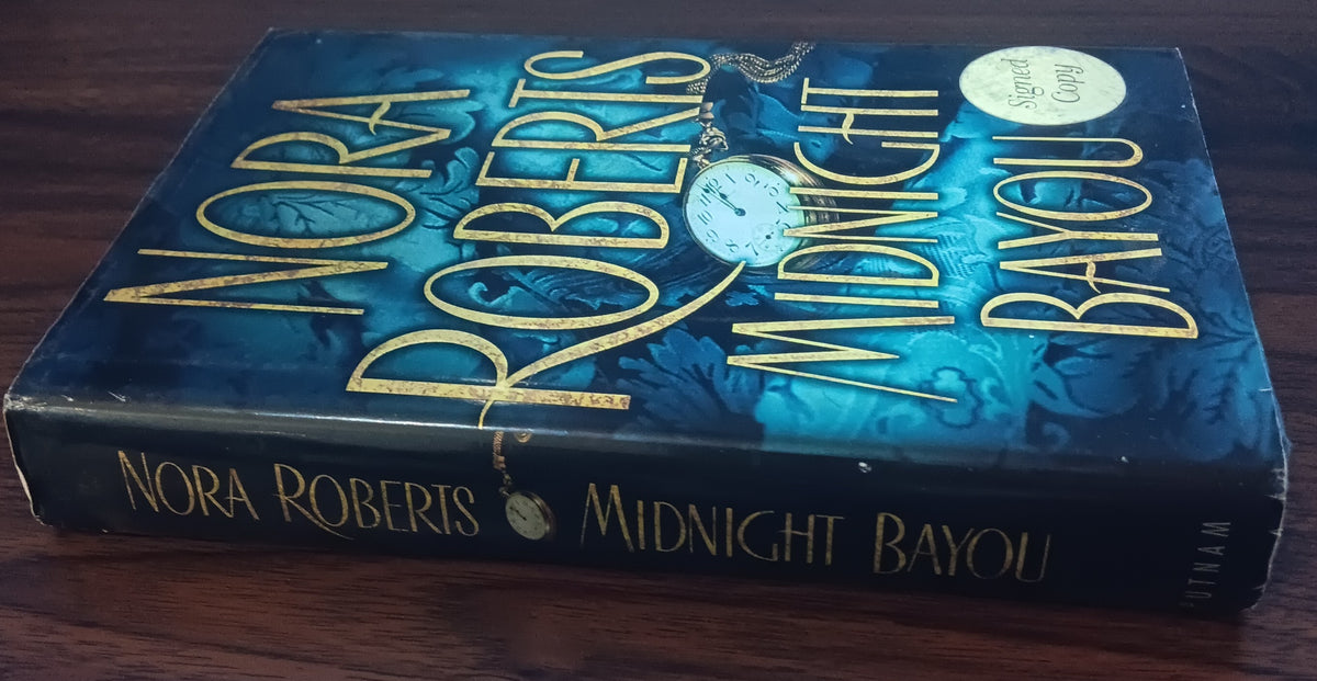 Midnight Bayou Nora Roberts SIGNED First Edition First Printing 2001 Hardcover D