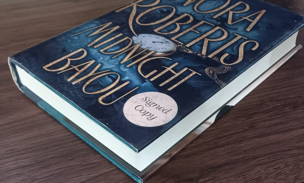 Midnight Bayou Nora Roberts SIGNED First Edition First Printing 2001 Hardcover D