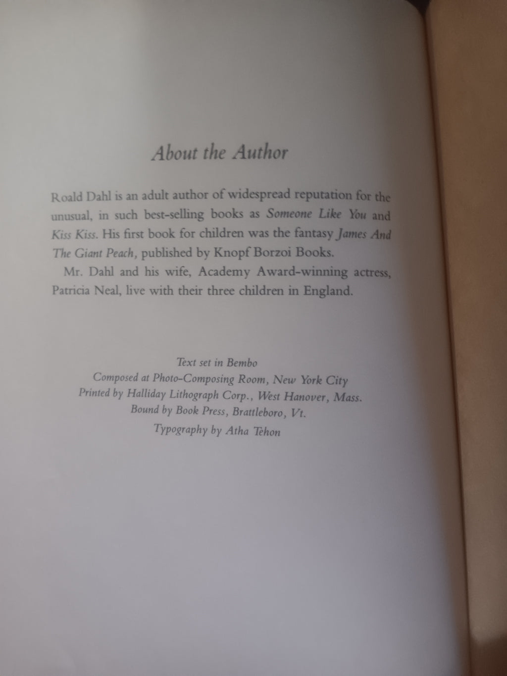 Charlie and the Chocolate Factory Roald Dahl 1964 2nd Printing 5-Line No DJ