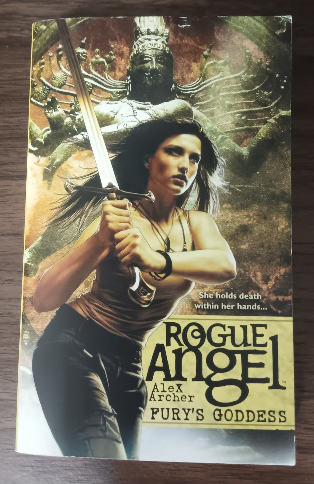 Fury’s Goddess (Rogue Angel #35) — Alex Archer | First Edition Paperback
