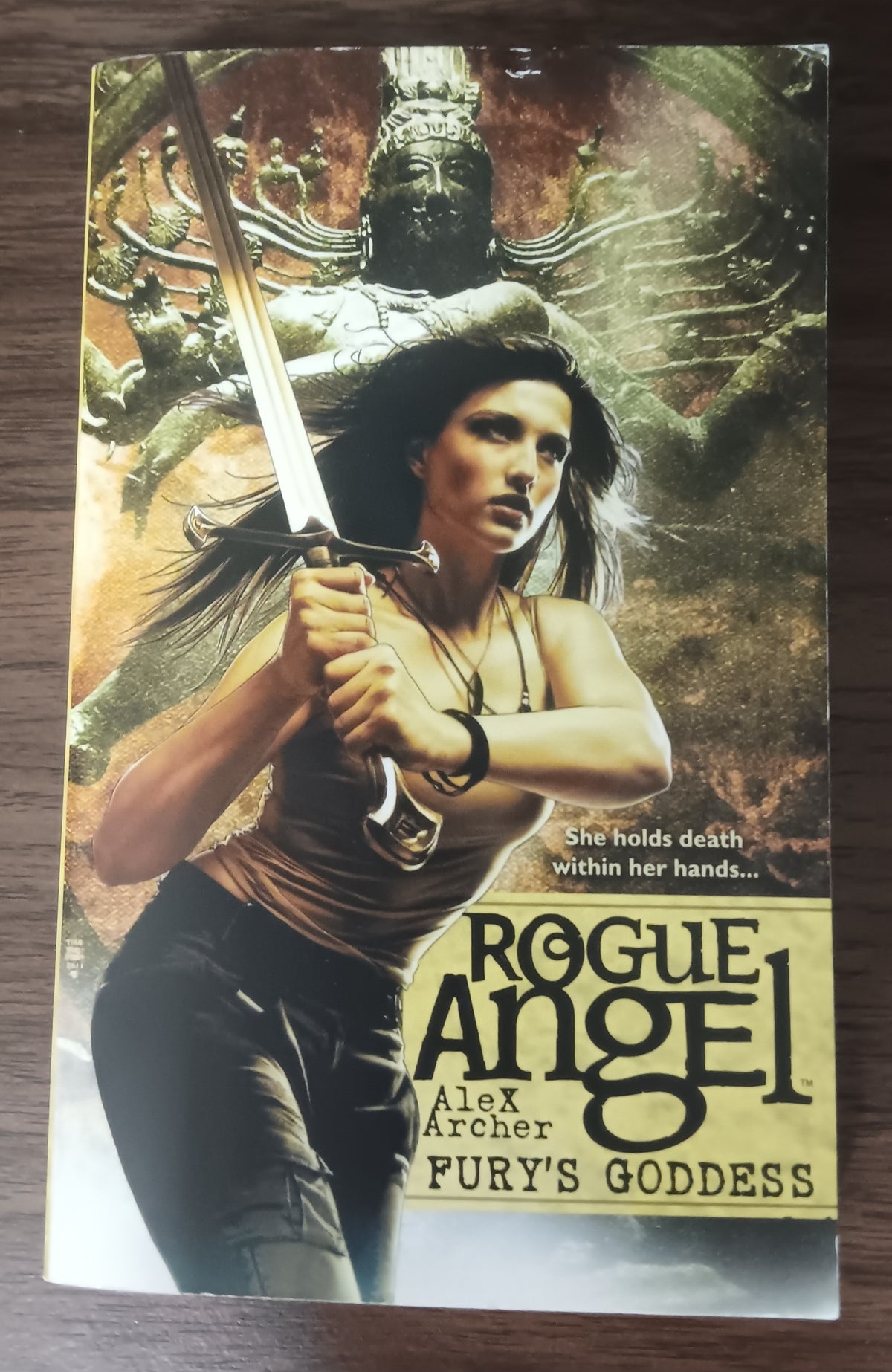 Fury’s Goddess (Rogue Angel #35) — Alex Archer | First Edition Paperback
