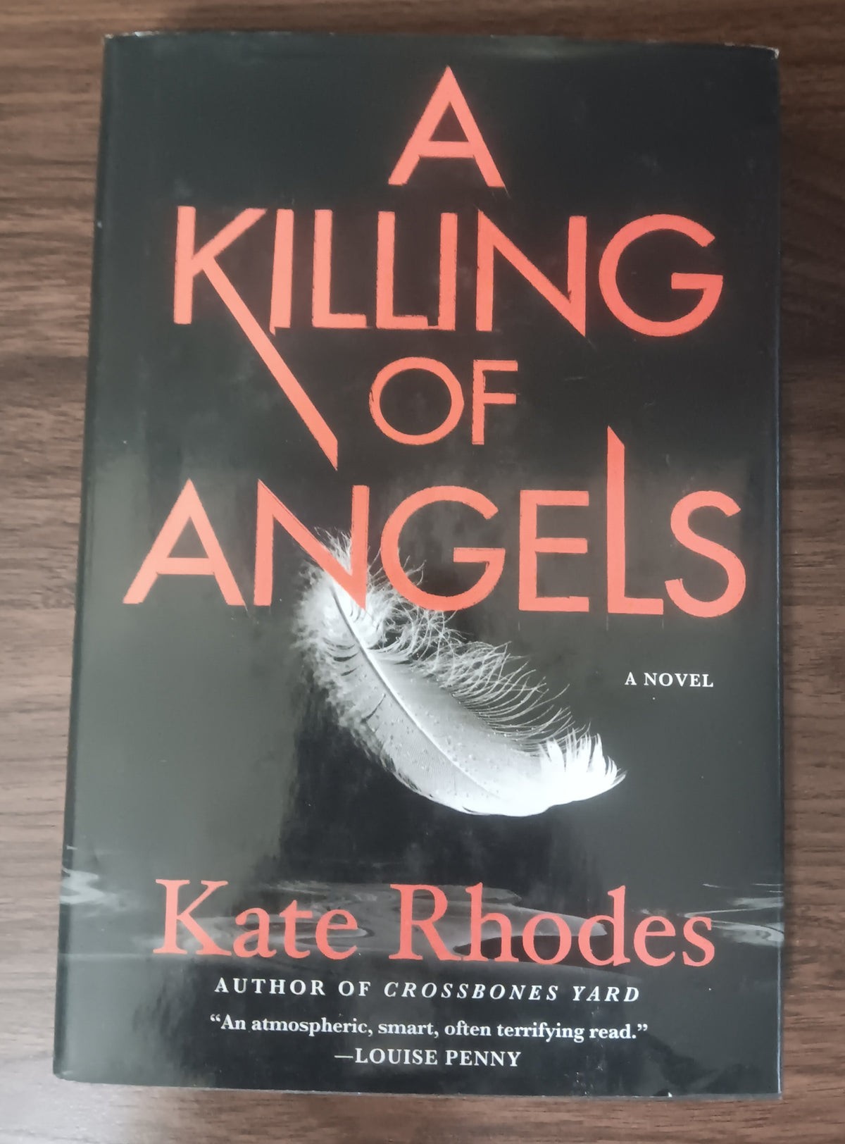 A Killing of Angels by Kate Rhodes — Hardcover, First U.S. Edition