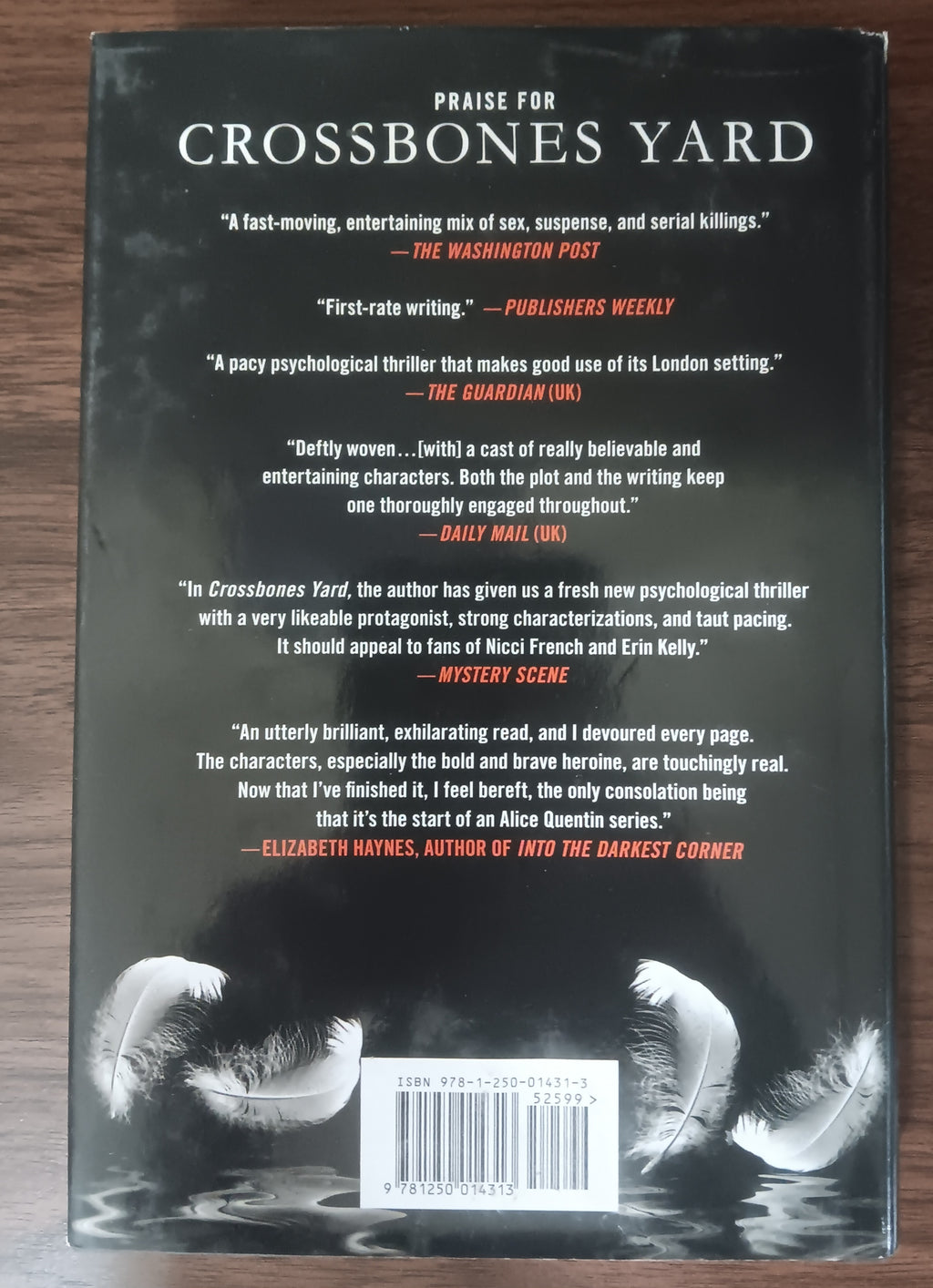 A Killing of Angels by Kate Rhodes — Hardcover, First U.S. Edition