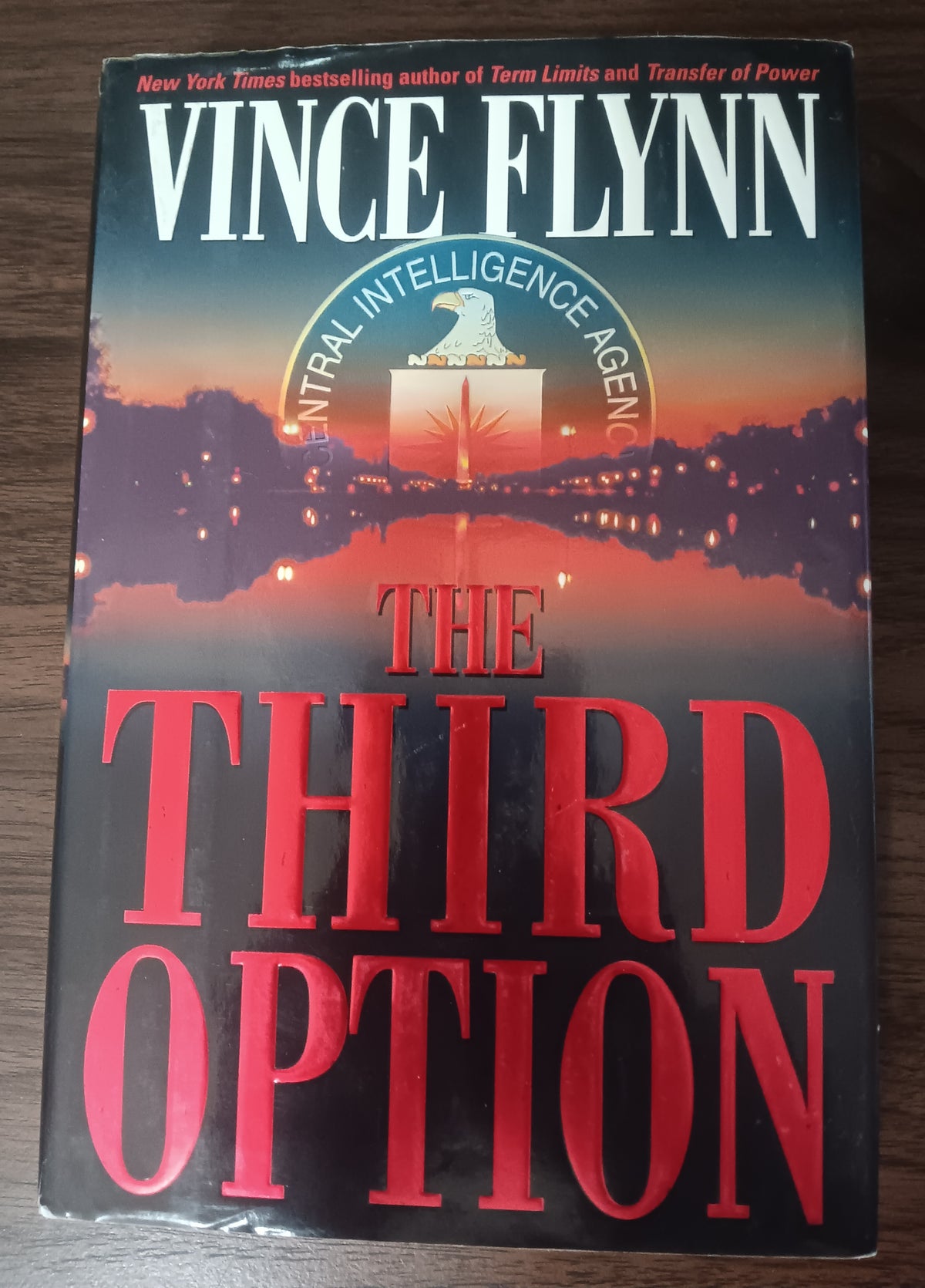The Third Option by Vince Flynn — Hardcover, First Edition, First Printing