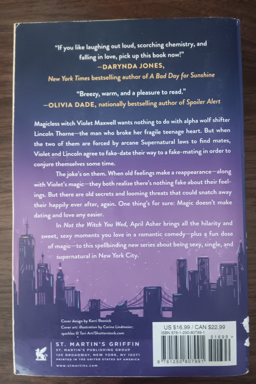 Not the Witch You Wed by April Asher — Paperback, First Edition, First Printing