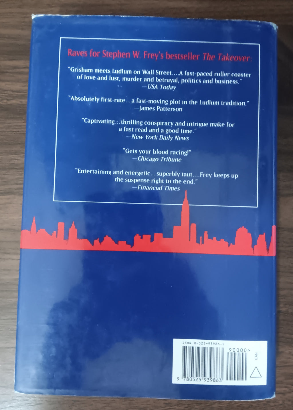 The Vulture Fund by Stephen W. Frey — Hardcover, First Edition, First Printing