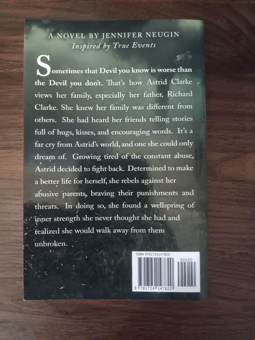Unbroken by Jennifer Neugin — Signed & Inscribed Paperback