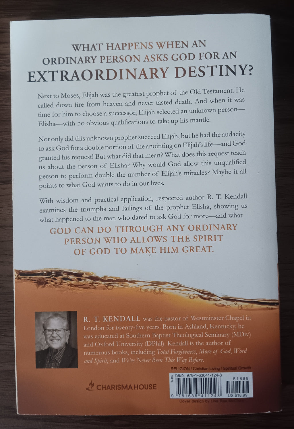 Double Anointing: Lessons to Be Learned from Elisha by R. T. Kendall — Paperback