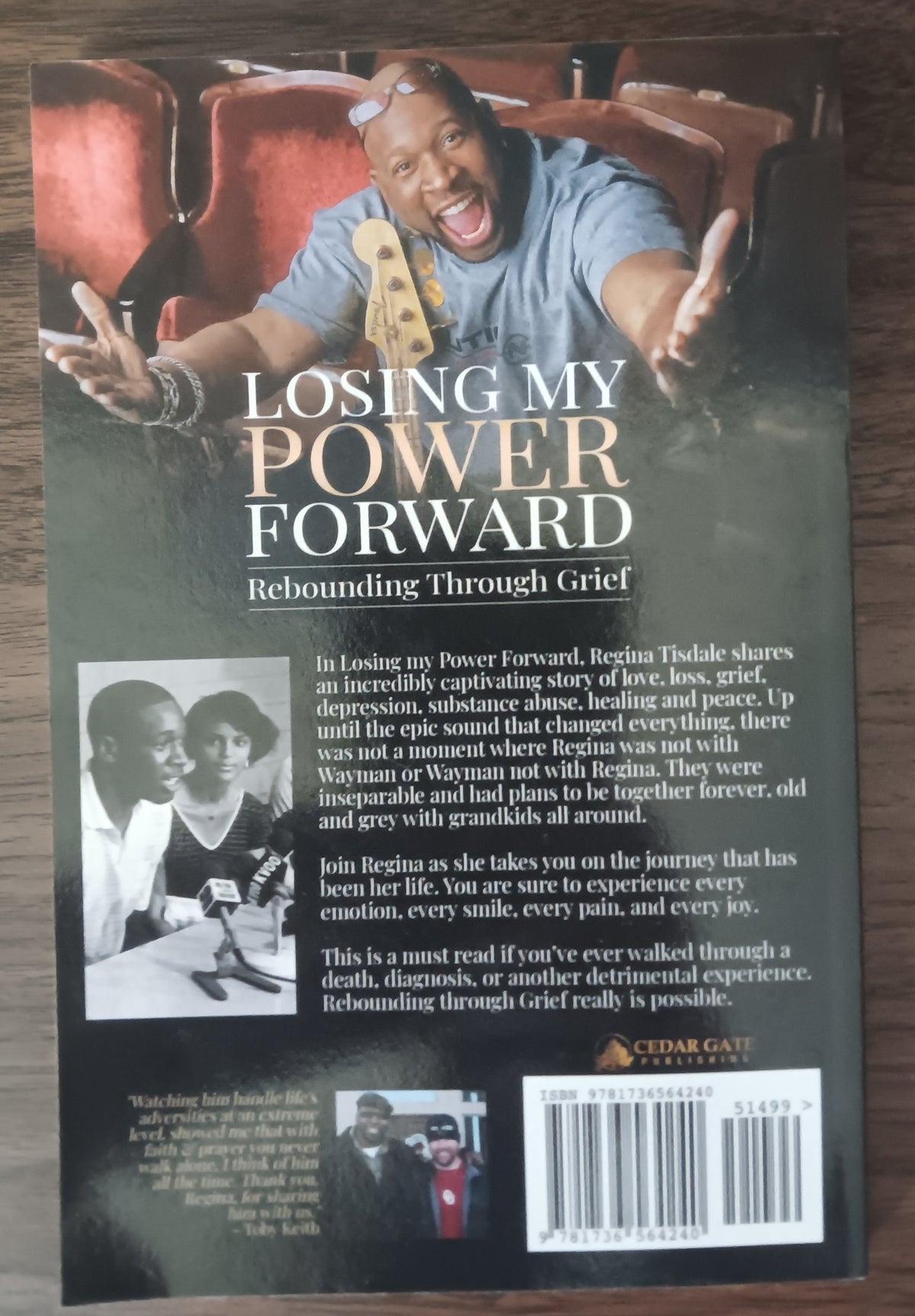 Losing My Power Forward: Rebounding Through Grief by Regina Tisdale — Paperback