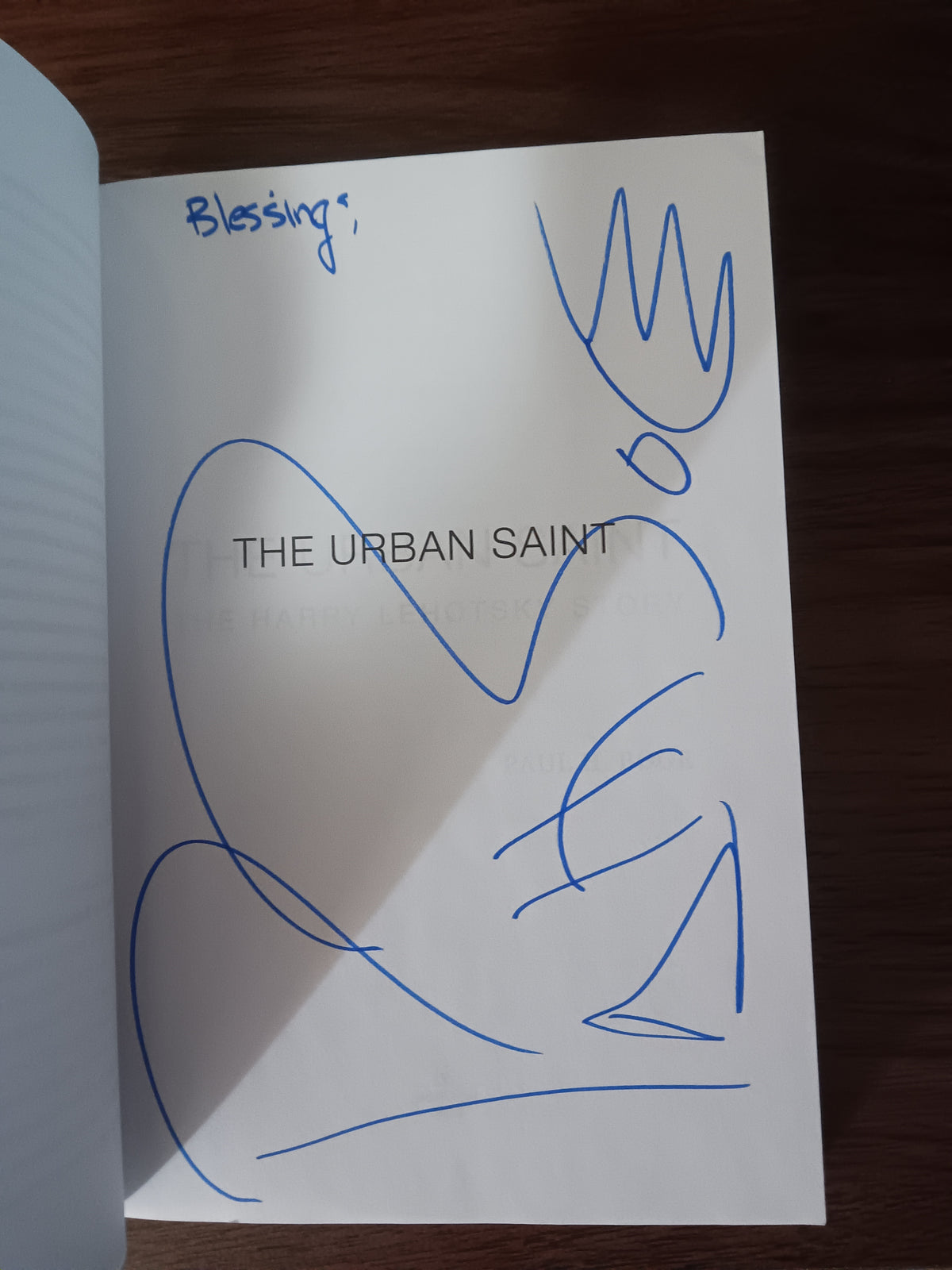 The Urban Saint: The Harry Lehotsky Story by Paul H. Boge — Signed Paperback