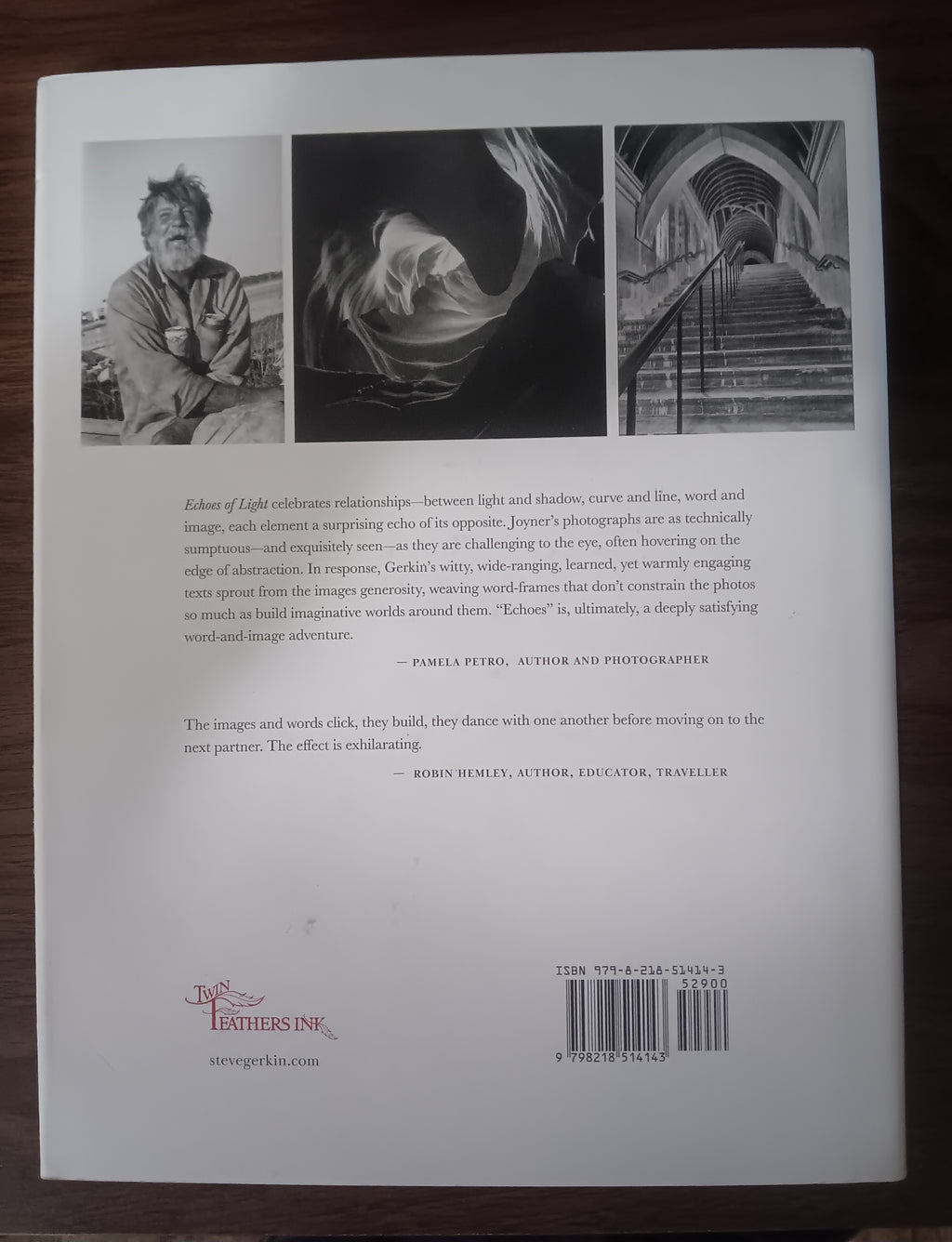 Echoes of Light: Images into Writing — Sam Joyner & Steve Gerkin | Hardcover