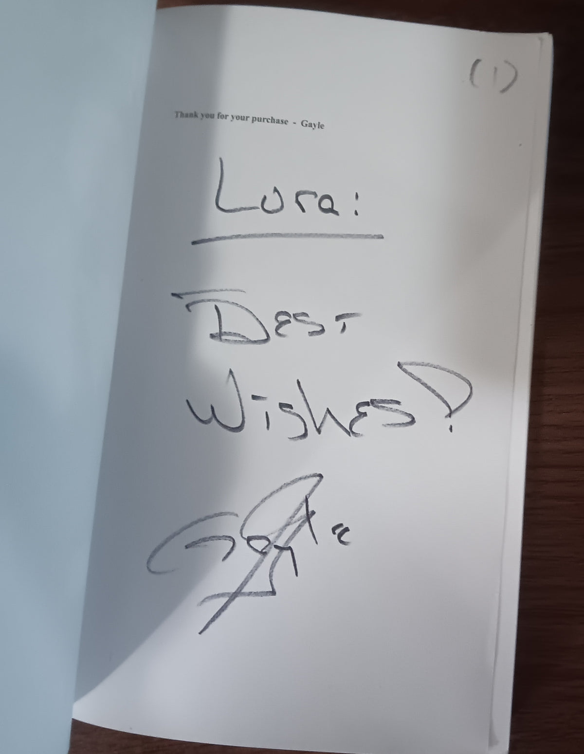 Bloody Bill Anderson by Gayle Lunning — Signed & Inscribed Paperback